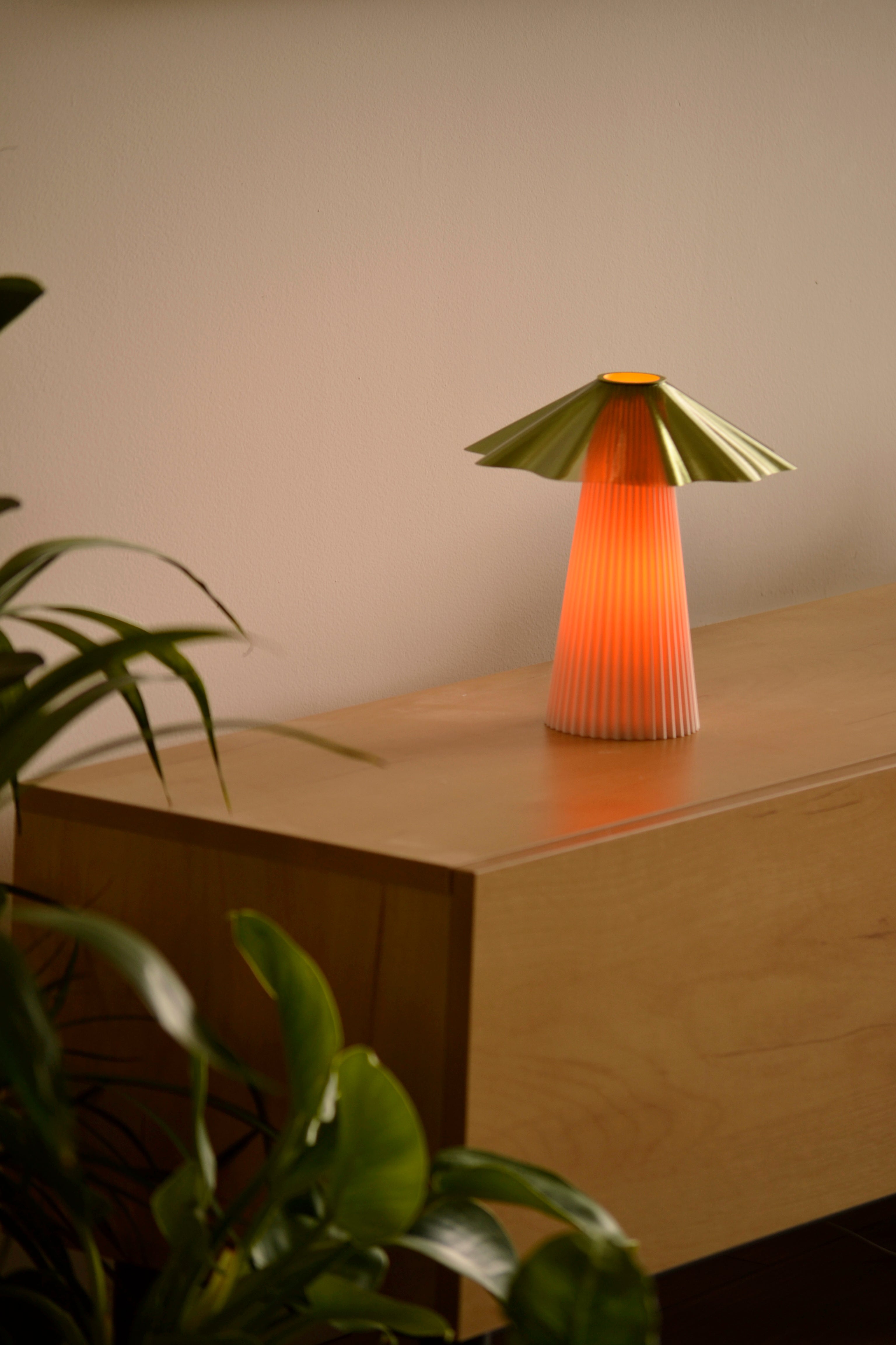 LÁMPARA PHYLLA - Blanco hueso