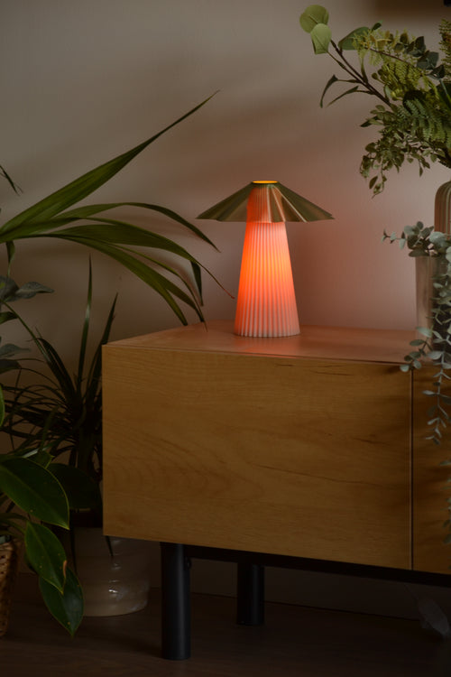 LÁMPARA PHYLLA - Blanco hueso