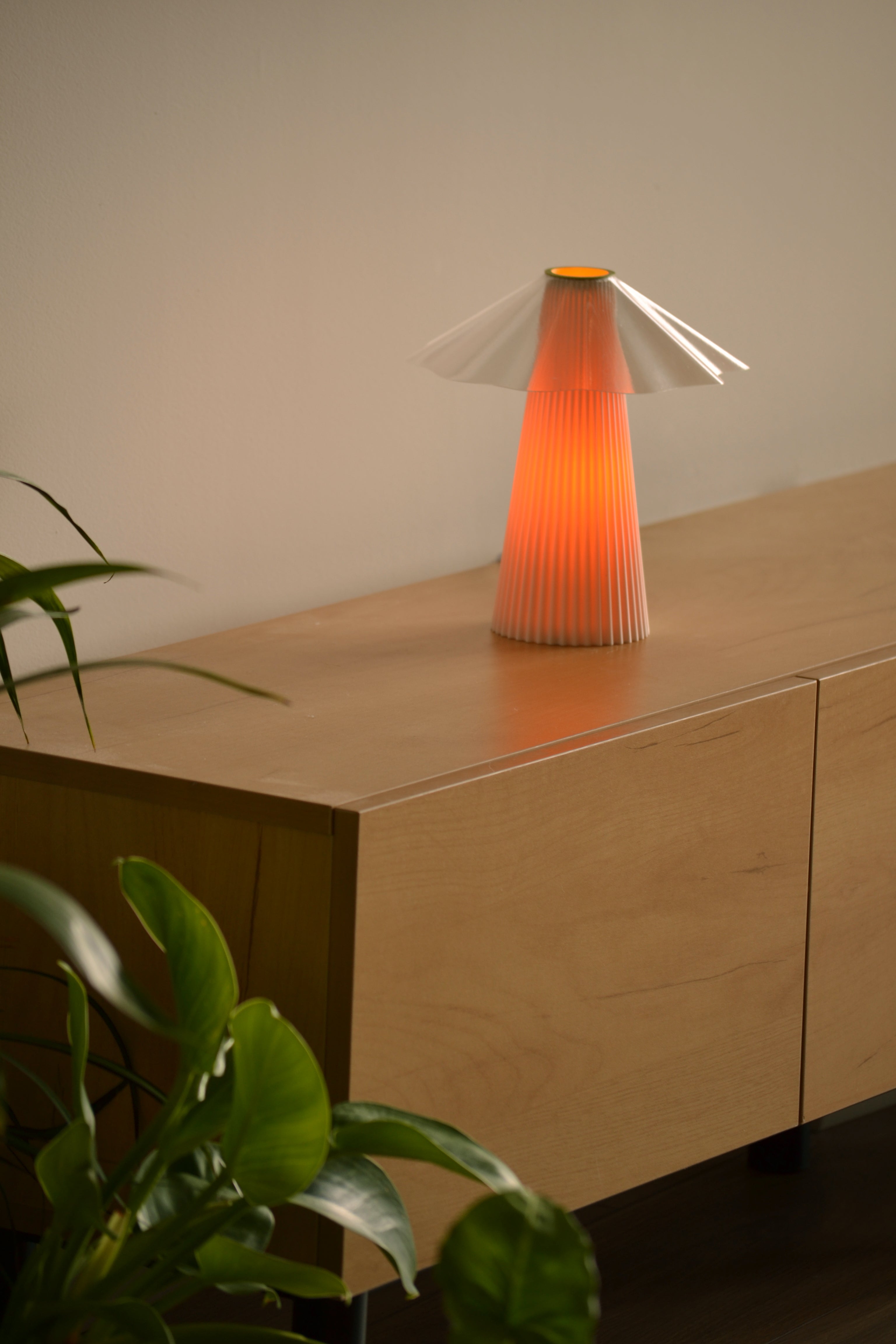 LÁMPARA PHYLLA - Blanco hueso