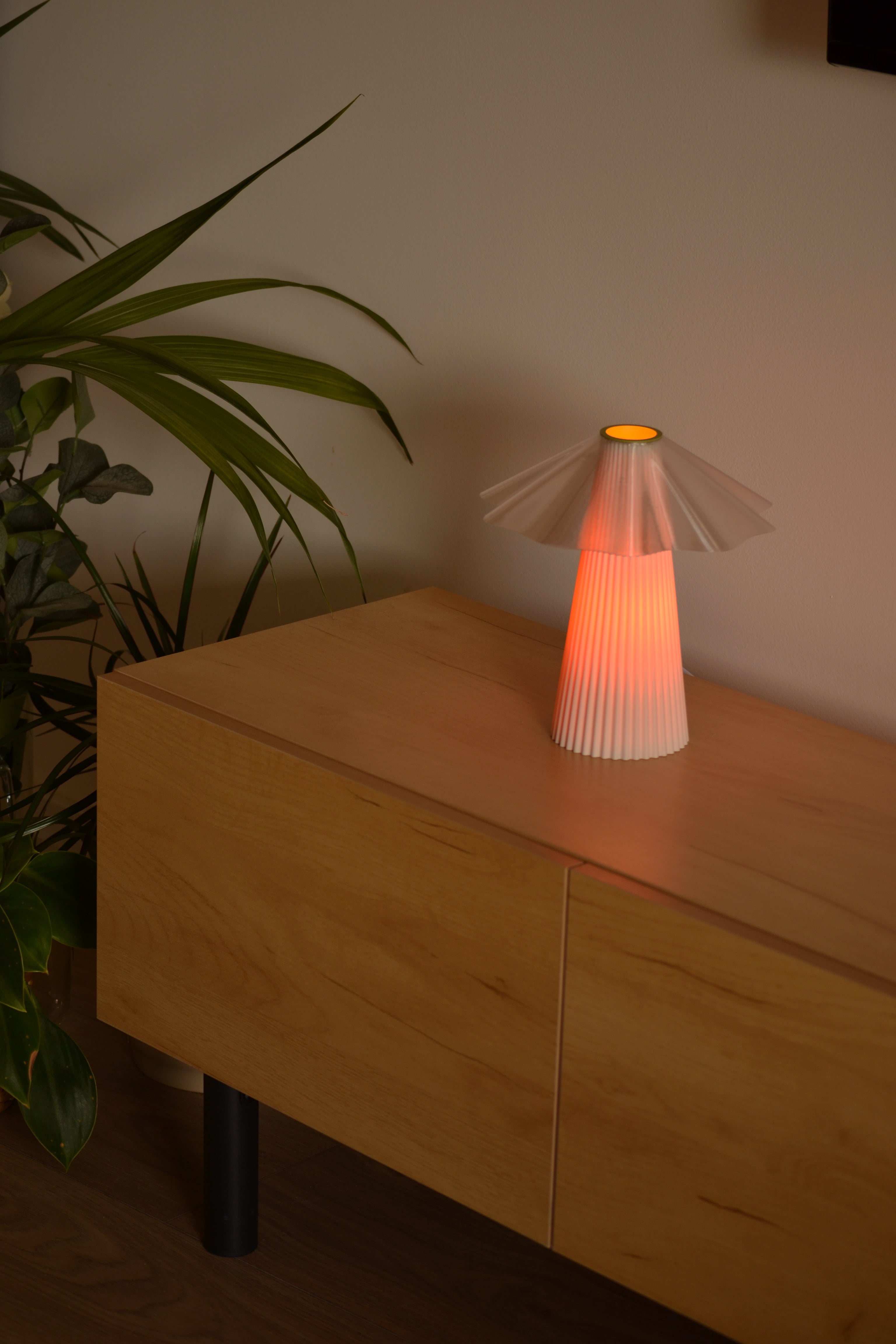 LÁMPARA PHYLLA - Blanco hueso