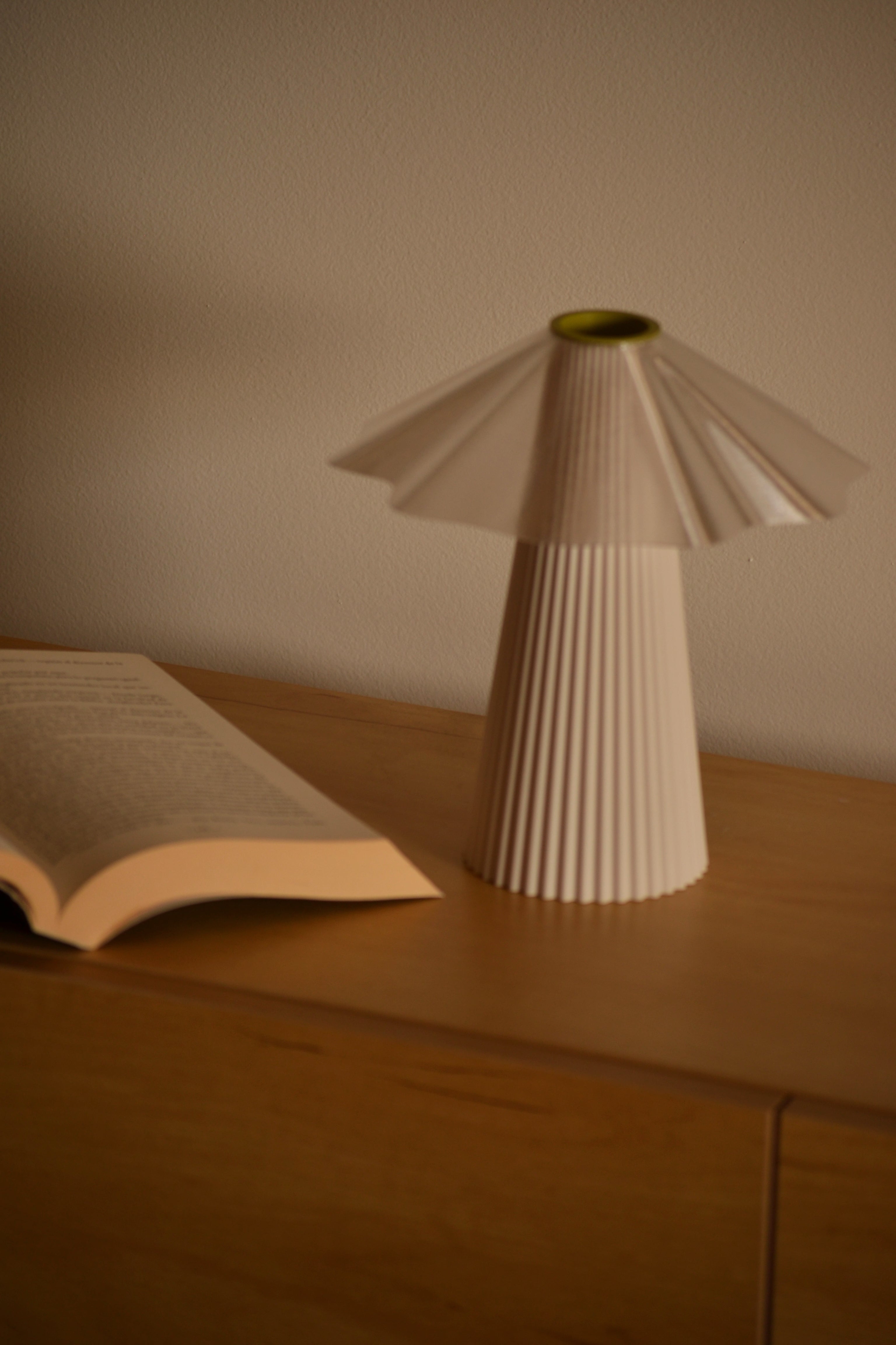 LÁMPARA PHYLLA - Blanco hueso